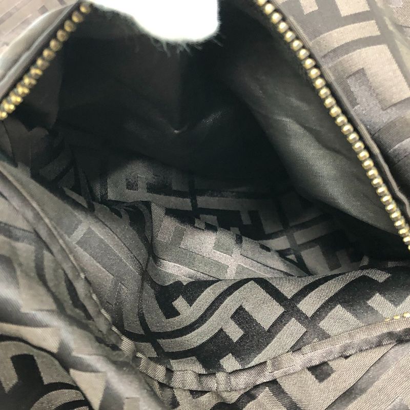 Fendi Nylon Jacket Zucca Print Nylon Brown