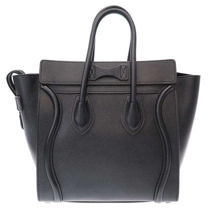 Celine Luggage Micro Shopper Handbag 189793dru 38no E-at-1201 Black