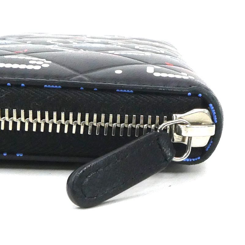 Chanel Round Zipper Long Wallet