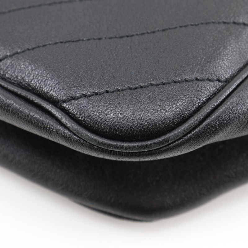 Gucci GG Blondi 751516 Calf Black Women's Tote Bag