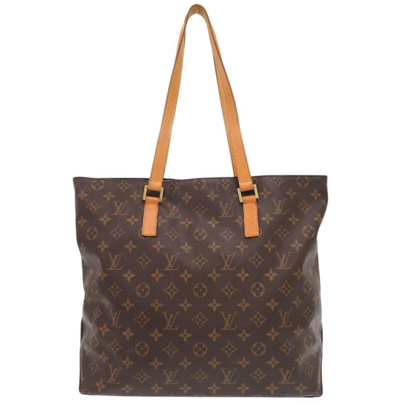 Louis Vuitton Cabas Mezzo Monogram M51151 Brown Tote Bag LV 1203 Louis Vuitton