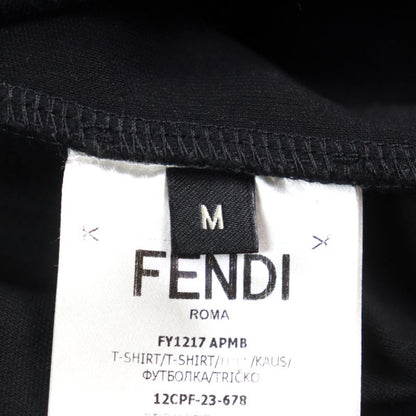Fendi Fy1217 Made In 2023 100% Cotton Sequins With Logo Crew Neck Short Sleeves