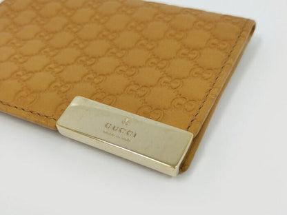 Gucci Passcase Leather Yellow