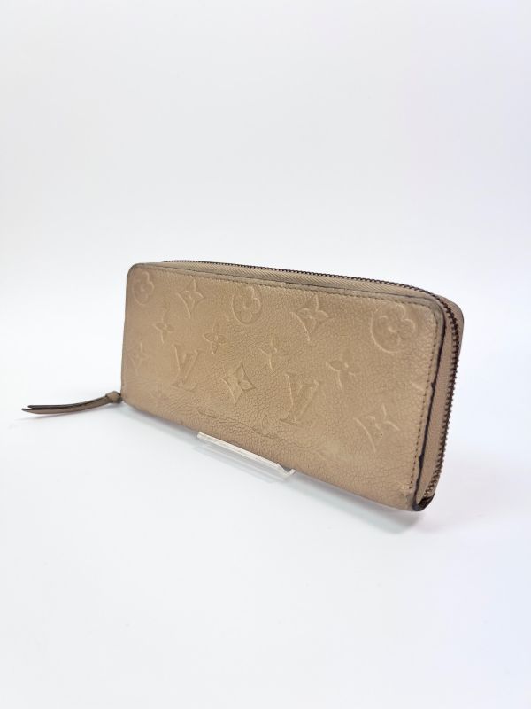 Louis Vuitton Long Wallet Empreinte Clemence Round Zipper M60173 35bs092