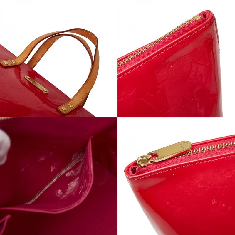 Louis Vuitton Monogram Vernis Bellevue PM M93669 Rose Pop Patent Leather Women
