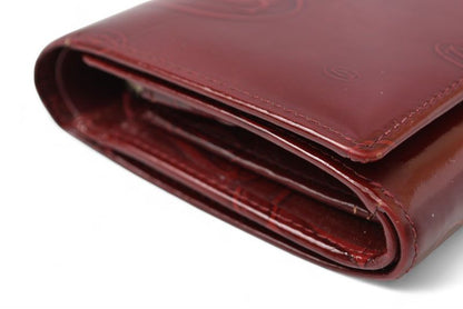 Cartier Wallet Cartier Foldover Wallet Happy Birthday Bordeaux