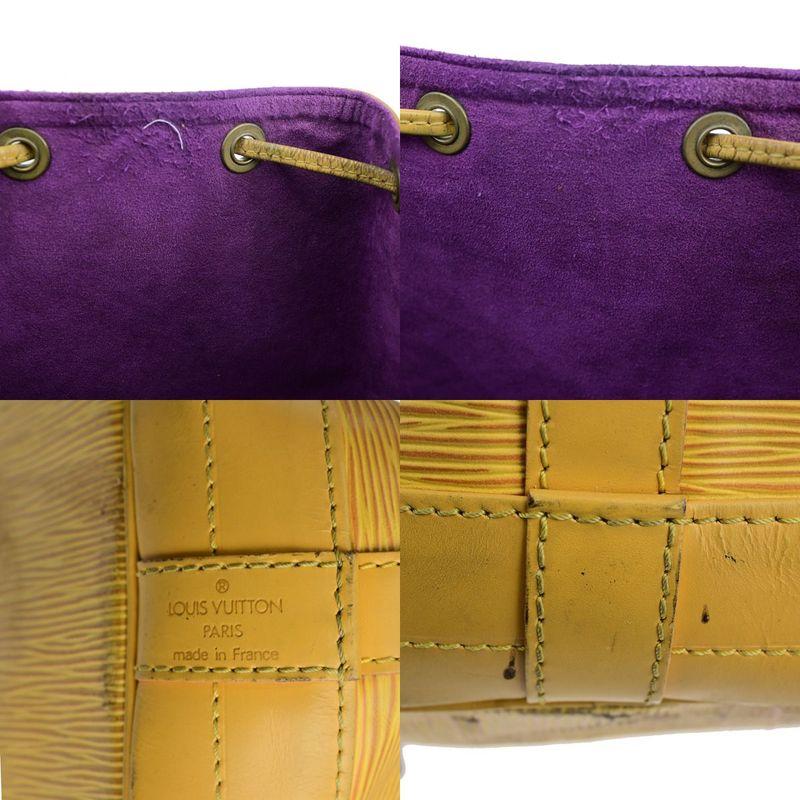 Louis Vuitton Bag Noe GM Shoulder Strap Epi Yellow M44009 02yf873