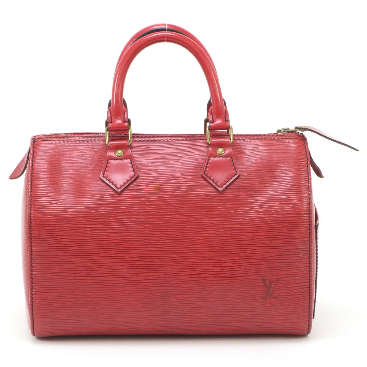 Louis Vuitton Epi Speedy 35 Handbag M42997 Red