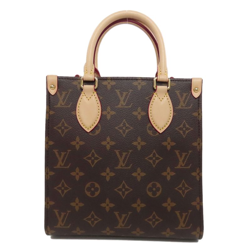 Louis Vuitton M46265 Sac Plat BB Handbag Monogram Canvas Women