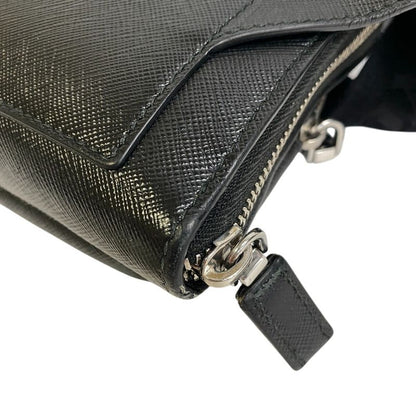 Prada 2vh156 Waist Pouch Triangle Logo Plate Body Bag Cabas  Brand Shoulder