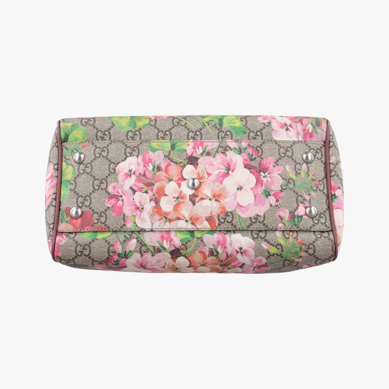 Guccigg Supreme Beige And Pink-brown And Multicolor PVC Coated Canvas 409529i019