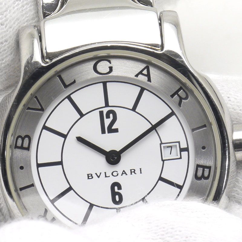 Bulgari Bvlgari Solo Tempo St29s White Dial Ladies