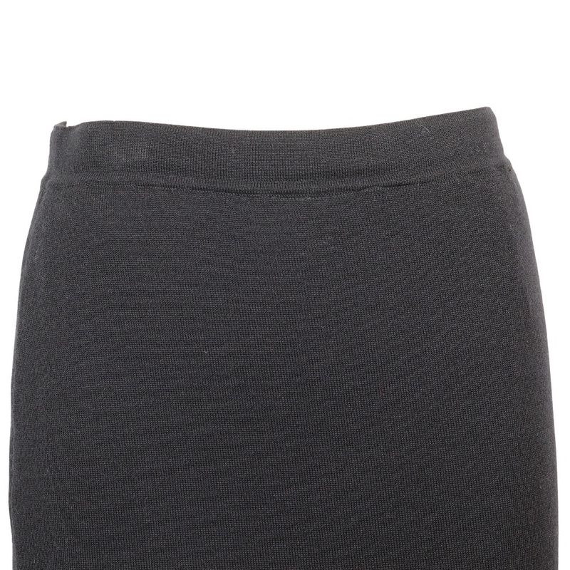 [dior] Christian Dior Wool×rayon Black Women's Skirt