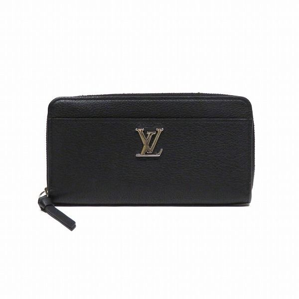 Louis Vuitton Zippy Lock Me M62622 Round Zipper Long Wallet Unisex