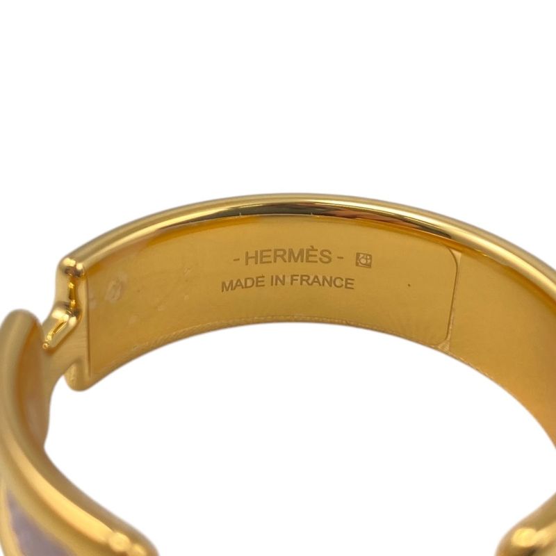 Hermes Earrings Olympe H011123cc09 Vaux Epson Mauve Pearl Pink Gold Hermes