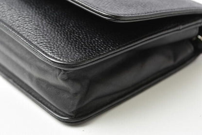 Chanel Chain Wallet Shoulder Bag Long Wallet Clutch Chanel Caviar Skin CC Mark