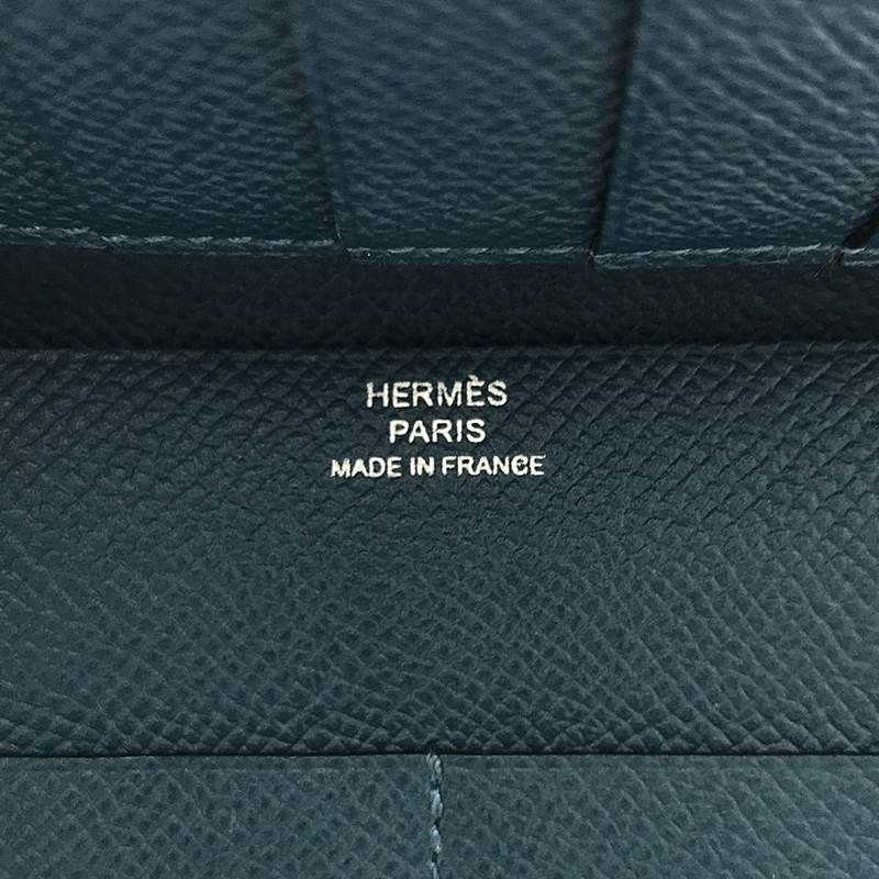 Hermes - Vaux Epson Wallet - Corvair Blue - Women's