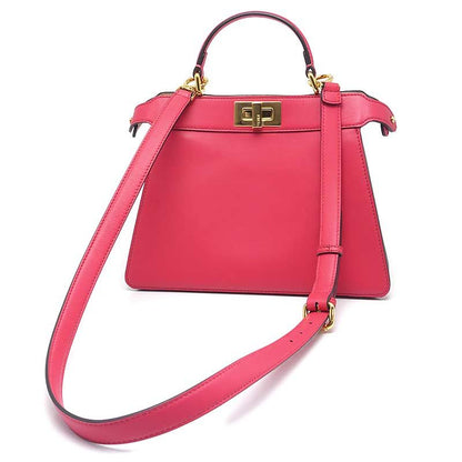 Fendi Peekaboo Iseeu Small 8bn327 2WAY Pink