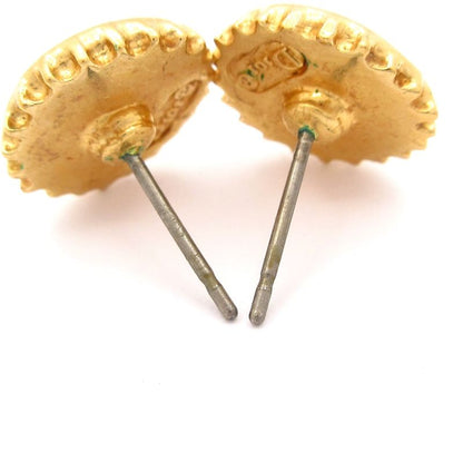 Dior/christian Dior Earrings - Gold