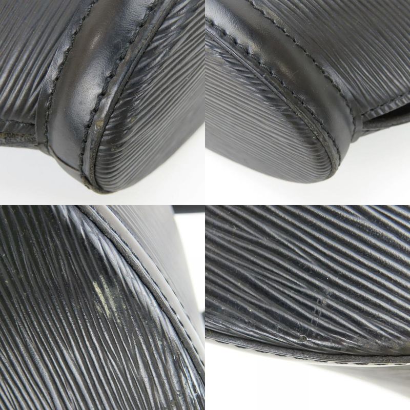 Louis Vuitton Tote Bag Saint-jacques PM M52272 Epi Leather Noir Black Gold