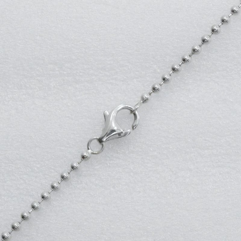 Tiffany & Co Roman Cross Ball Chain Silver 925 Ladies 13.9g Necklace