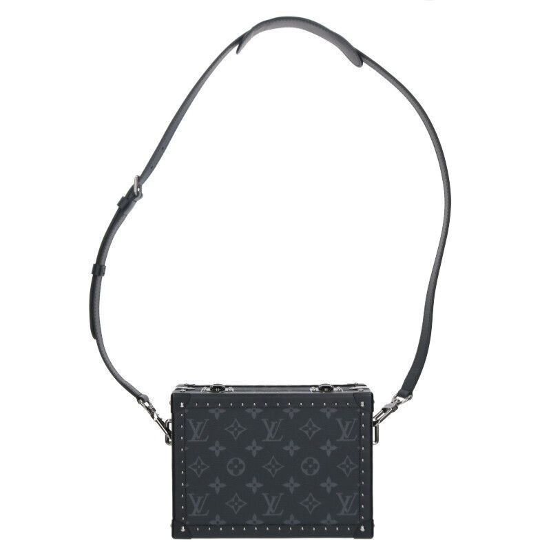 Louis Vuitton M20251 Clutch Box Monogram Trunk Shoulder Bag Men's