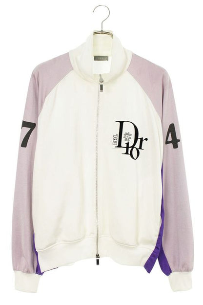 Dior X ERL 23AW 313j431a0809 Zip Up Logo Track Jacket Men's M