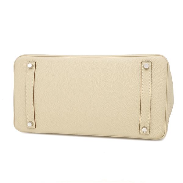 Hermes Handbag Birkin 35 Togo Purschman Silver Hardware M Marked [box