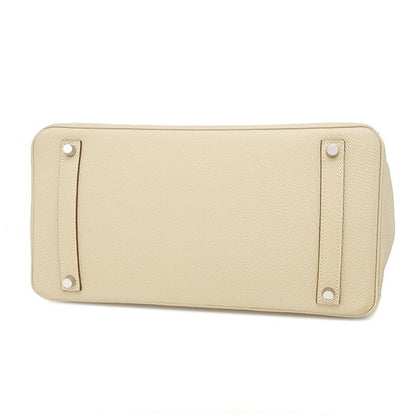 Hermes Handbag Birkin 35 Togo Purschman Silver Hardware M Marked [box