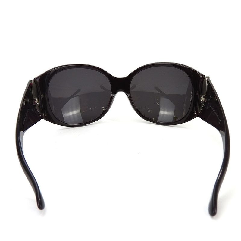 Bulgari Sunglasses 8017-b 820 87 63□17 120 Rhinestone Plastic Purple Small