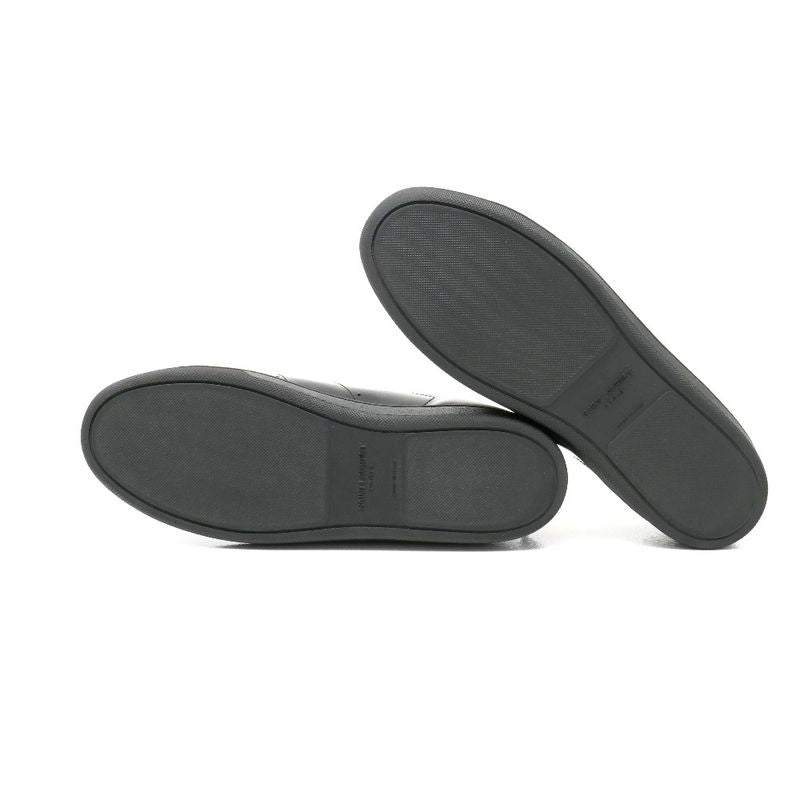 Saint Laurent Paris Sneakers Size 37 Low Cut Rip Patch Leather Shoes 20250722