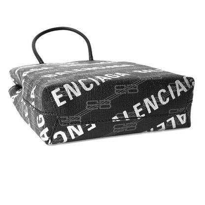 Balenciaga Tote Bag Signature Black