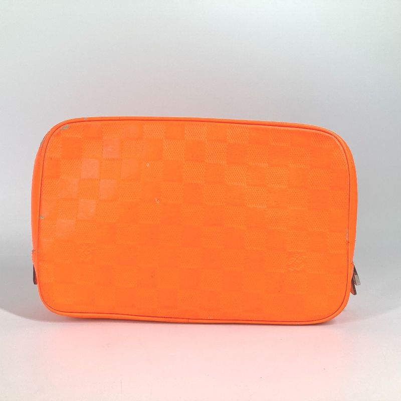 Louis Vuitton Pouch Trousse Toilette N23348 Damier Infini Leather Orange