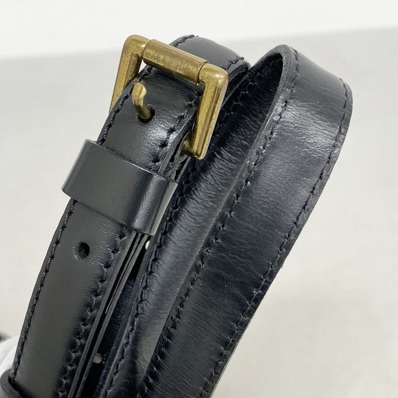 Louis Vuitton Epi Genefeuille Shoulder Bag M52152 Noir Black Women