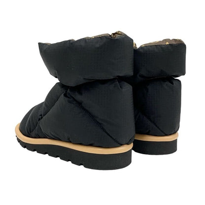 Louis Vuitton Pillow Line Monogram Boots Short Boots Shoes Nylon Black Brown