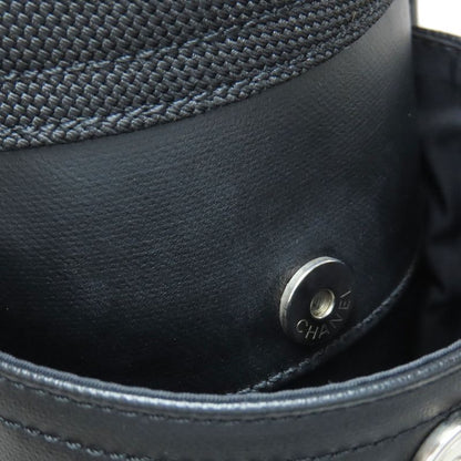 Chanel Paris Biarritz Silver Hardware Tote Bag Calf Women