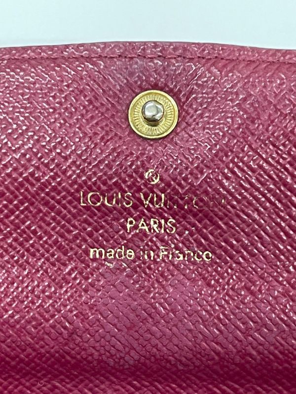 Louis Vuitton Monogram Portefeuille Emilie Zipper Long Wallet M41943 Brown ×