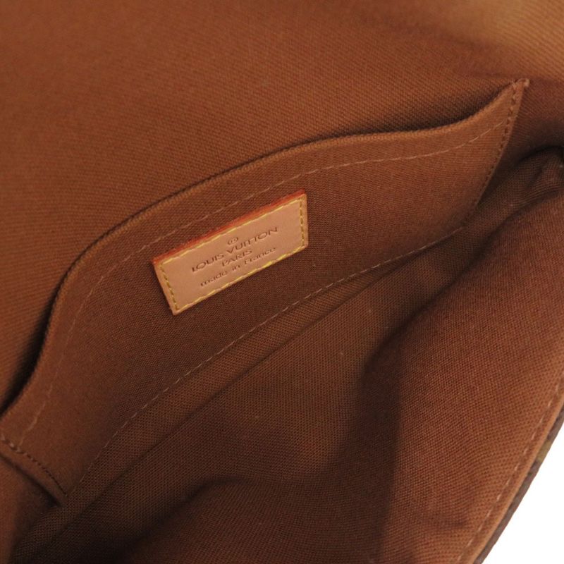 Louis Vuitton Pochette Marel Monogram M51159 Brown Waist Bag LV 1207 Louis