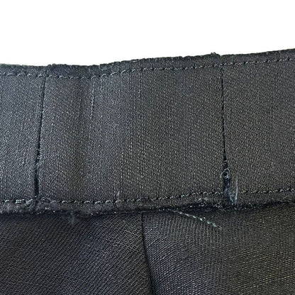 Loewe Emblem Button Asymmetrical Skirt Black