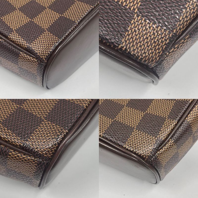 Louis Vuitton Ipanema PM Damier Ebène Shoulder Bag N51294 95ka755