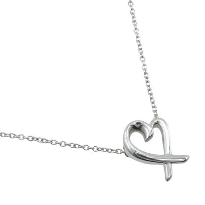 Tiffany & Co Loving Heart Paloma Picasso 925 Silver Ladies 1.8g Necklace