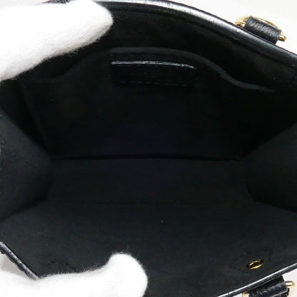 Louis Vuitton Petite Sac Pla 2way Shoulder Bag Monogram Empreinte Black Beige