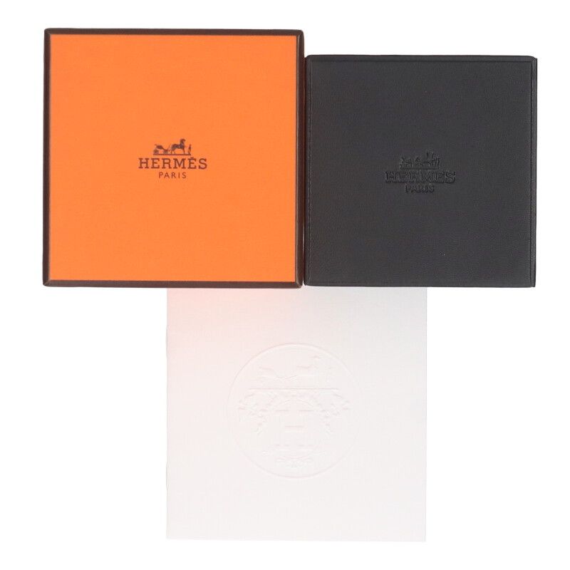 Hermes Chaine D'ancre GM MM 18K Pink Gold Silver Chaine D'ancre 2 Chain