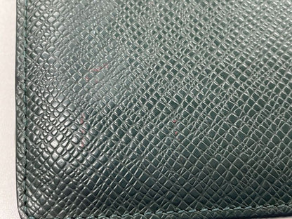 Louis Vuitton Taiga Porte Vieux 3 Cartes Cles Di Compact Wallet Fold Wallet