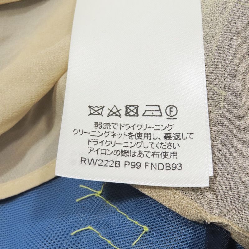 Unused Louis Vuitton Tulle Sleeveless Dress Tunic Short Length Check 36 Blue