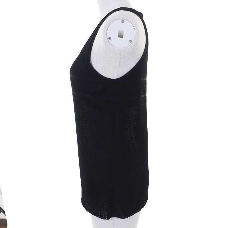 Christian DIOR 2021 114t42am531 Back Logo Mesh Design Tank Top Sleeveless Top