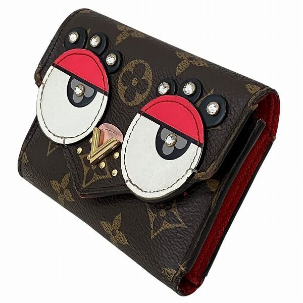 Louis Vuitton Monogram Portefeuille Victorine Bard M67244 Trifold Wallet For