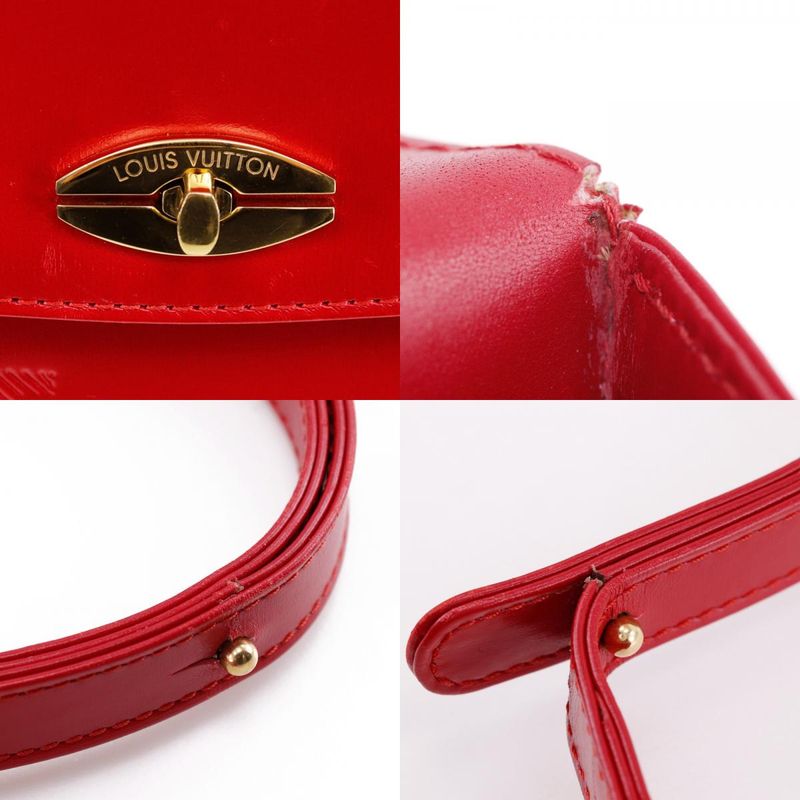 Louis Vuitton Sparta Opera Line M63947 Calf And Epi Leather Red Mi1910 Ladies