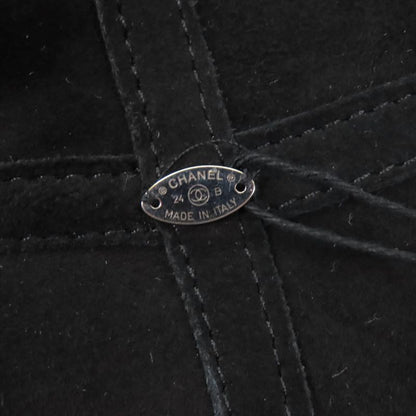 CHANEL 24AW 24B Coconage Reversible Coco Mark Hardware With Logo Design Mouton