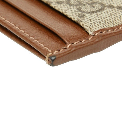 Gucci GG Supreme 673002 Beige Brown PVC Leather Women's Gucci